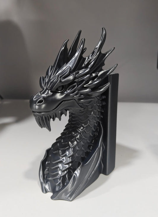 Bookstand temático de dragón (plateado)